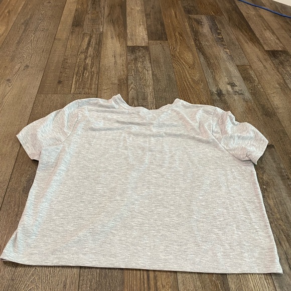 Grey cropped T shirt - Picture 5 of 6